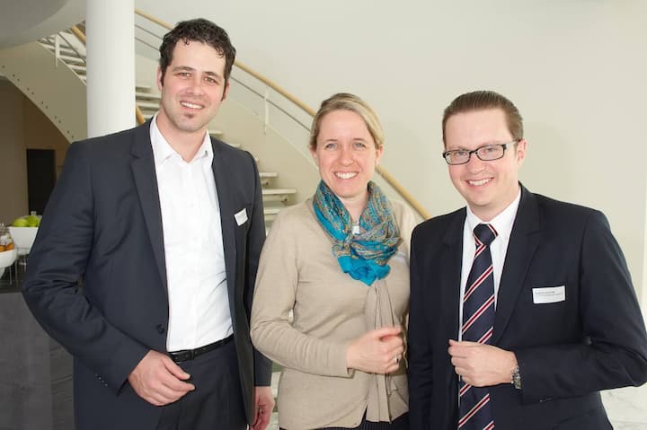 Philipp Oberson, Schindler Aufzüge AG; Sabine Poralla, AGCO International GmbH; Stephan Boehm, Center for Disability and Integration