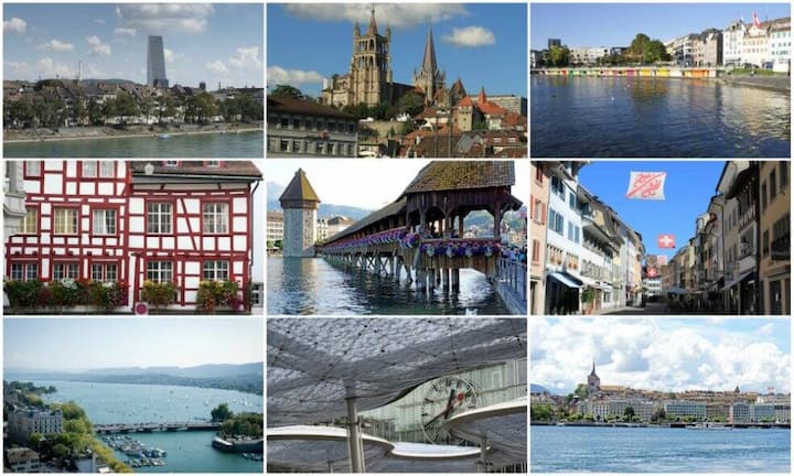 Die Beratungsfirma Wüest & Partner hat zum achten Mal untersucht, wo es sich am besten leben lässt. Das Ranking liegt der «Bilanz» exklusiv vor. Das ist die Top Ten:
Collage: HZ