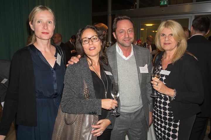 Verena Tschopp, Handelszeitung; Claudia Rheinboldt, UBS AG; Renato Oliva, Handelszeitung; Bettina Fritschi, ASCO