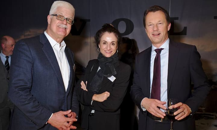 Martin Schläpfer, Migros-Genossenschafts-Bund;
Renate Hotz, Inhaberin, Renate Hotz Communications AG;
Dirk Schütz, Chefredaktor Bilanz (v.l.n.r.)