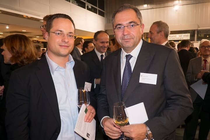 Marius Zuberbühler, Deutsche Bank; Stefan Friesenecker, managing director UBS AG