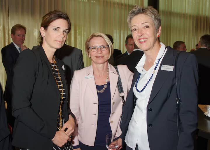 Daniela Stoffel Delprete, Gesandte, Schweizerische Botschaft in Berlin; Livia Leu, Botschafterin, Leiterin Bilaterale Wirtschaftsbeziehungen; Irene Flückiger Sutter, Generalkonsulin, Schweizerisches Generalkonsulat Stuttgart.