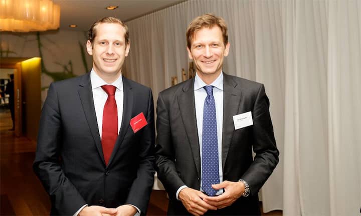 Cassidy Morgan und Christian Keller (CEO IBM Schweiz AG) v.l.n.r.