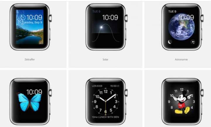 Die Displays kann sich jeder Nutzer nach Belieben selbst einrichten. Apple.com