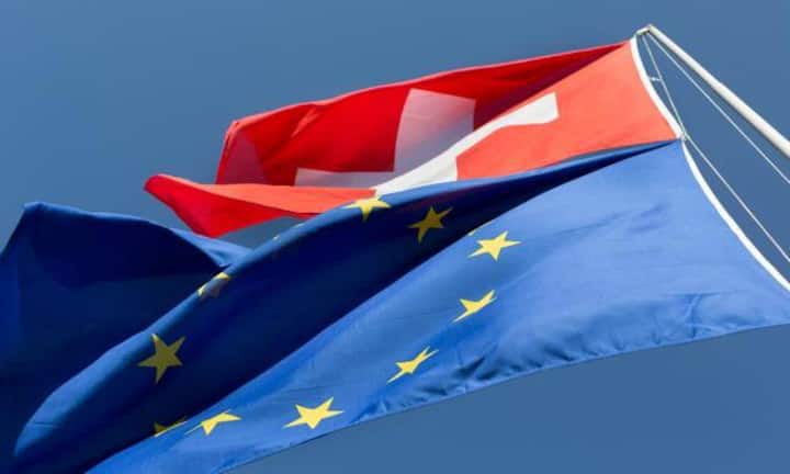 Risiken, die die Schweiz beeinflussen kann: Der Wegfall der Bilateralen Verträge führte zu verminderter Standortattraktivität und Wachstumsschwäche in der Schweiz.