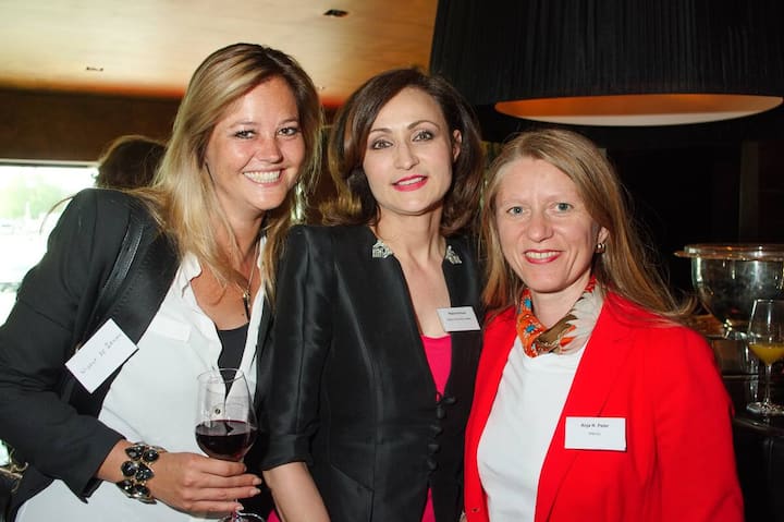 Nicole de Bruyn, Crystal Partners; Régine Giroud, Inhaberin, Régine Giroud AG Juwelen; Anja R. Peter, IPM AG.