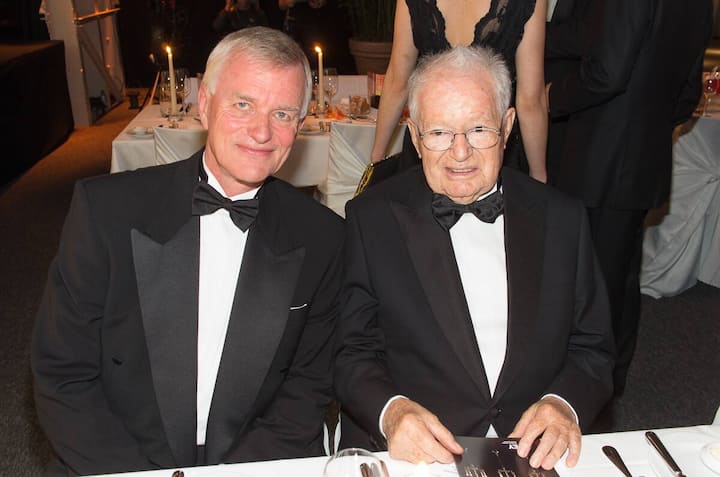 Ulf Berg, BLR & Partners AG; Hans Huber, Master Entrepreneur