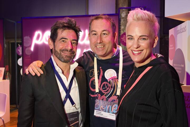 Schoscho Rufener, Co-GrÃ¼nder Digital-Festival;Patrick Comboeuf, Hochschule fÃ¼r Wirtschaft ZÃ¼rich;Nadine Borter, Contexta