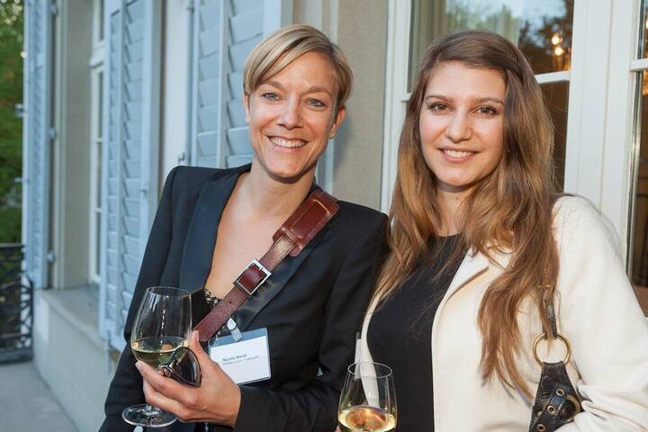 Nicole Borel, Charles Vögele Trading AG; Neva Waldvogel, Communications, Charles Vögele Trading AG