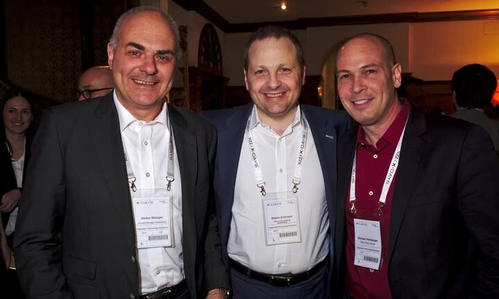 Stefan Metzger, Country Manager Switzerland, Cognizant Technology Solutions;
Simon Erdmann, Head of Consulting Switzerland, Cognizant Technology Solutions;
Michael Perlberger, Senior Client Partner, Cognizant Technology Solutions (v.l.n.r.)