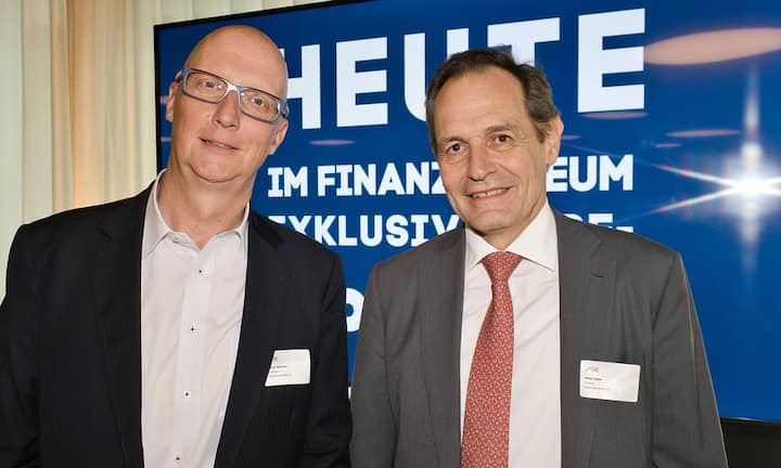 Dieter Marmet, Chairman, Intershop Holding AG; Peter Rahn, Partner, Rahn & Bodmer Co.