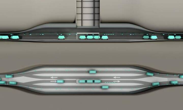 Die ganze Infrastruktur soll parallel zum bestehenden Verkehrsnetz gebaut werden.