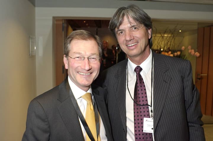 Wilhelm Luxem, Managing Director, Hotel Baur au Lac; Christoph Theler, Leiter Fin. Institutions&Multinationals, Zürcher Kantonalbank