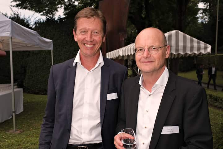 Paul Arni, designierter CEO, VP Bank AG;Fredy Vogt, VRP, VP Bank AG