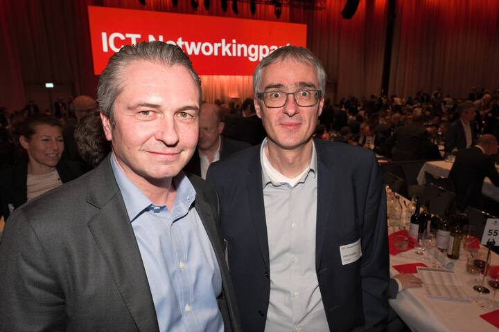 AndrÃ© Krause, CEO sunrise;Uwe Schiller, CFO sunrise