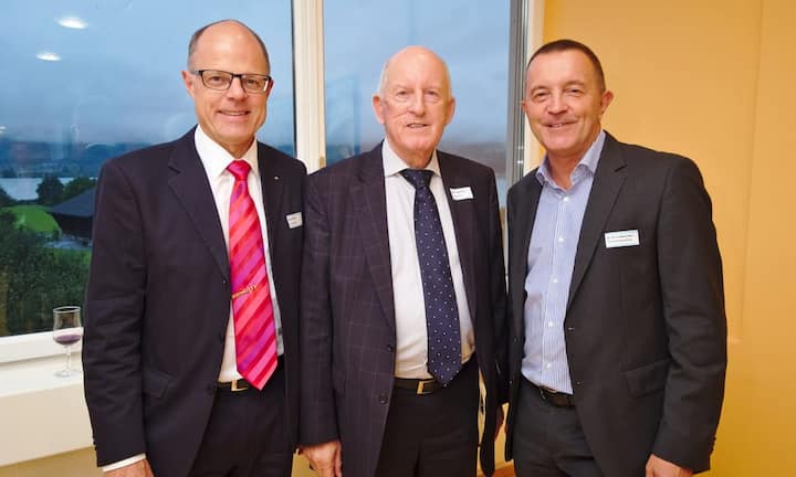 Dieter Weber, TAX Partner AG;
Marcel Rüetschi, Stanzwerk AG;
Bernhard Lindenmann, ARFA Röhrenwerke AG