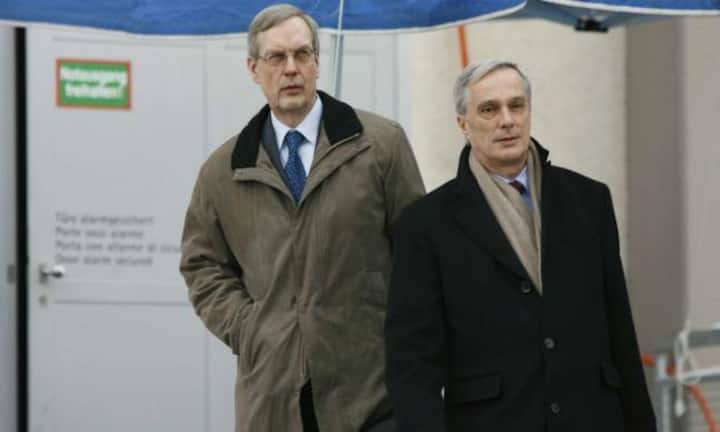 Der Prozess dauert von Januar 2007 bis März gleichen Jahres. Am 7. Juni 2007 werden alle Angeklagten freigesprochen. Bilder: Keystone