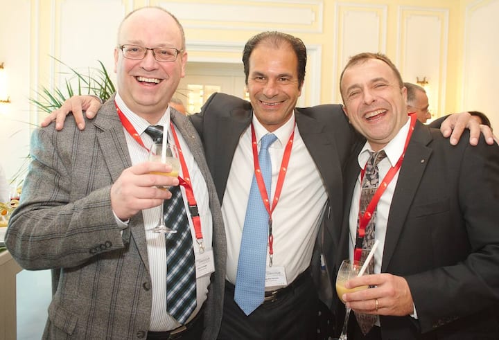 Alain Flückiger, CSS Versicherung; Jean-Marc Schnider, CSS Versicherung; Daniel Ebner, CEO, Medi Data SA