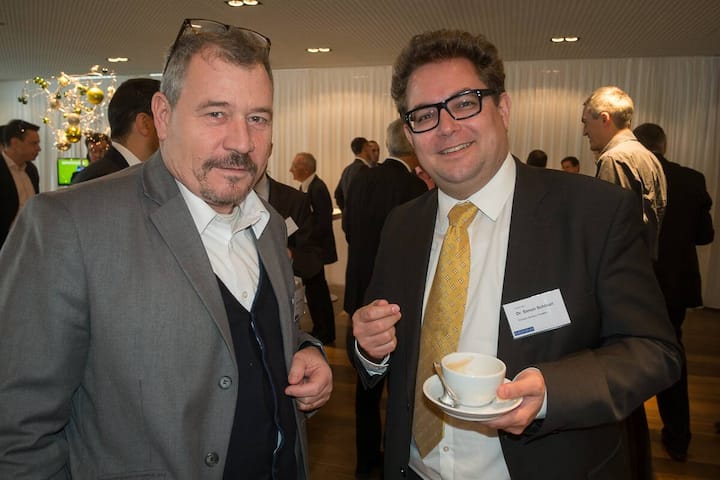 Jürg Aschwanden, Director Public Policy, upc cablecom GmbH; Simon Schlauri, Rechtsanwalt, Ronzani Schlauri Rechtsanwälte