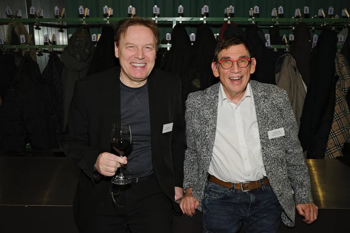 Peter Arnold, FRZ Flughafenregion Zürich; Christoph Lang, WRL Wirtschafts- & Rechtsberatung Lang.