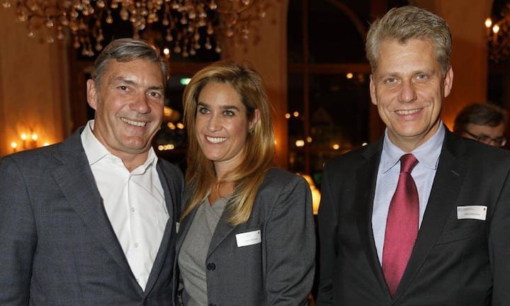 v.l.n.r. Dr. Martin Wittig, Dr. Laetitia Rittmeister, Harry Hohmeister; CEO Swiss International Air Lines AG