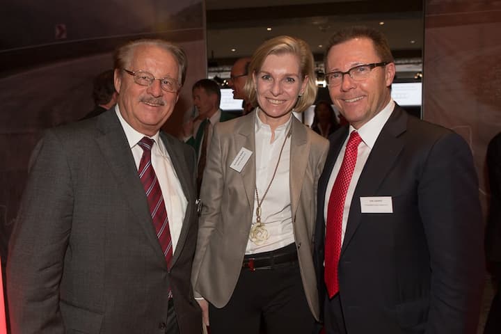 André J. Ginesta, VR-Präsident Ginesta Immobilien AG; Anne Kerstin Aeberli, Home Hunter, Ginesta Immobilien AG; Urs Landolf, PricewaterhouseCoopers AG