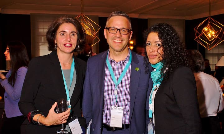 Gael Lescornec, EU Liaison, World Cocoa Foundation;
Tim McCoy, President, World Cocoa Foundation;
Jacqueline Rosch, Organizing Team, Barry Callebaut