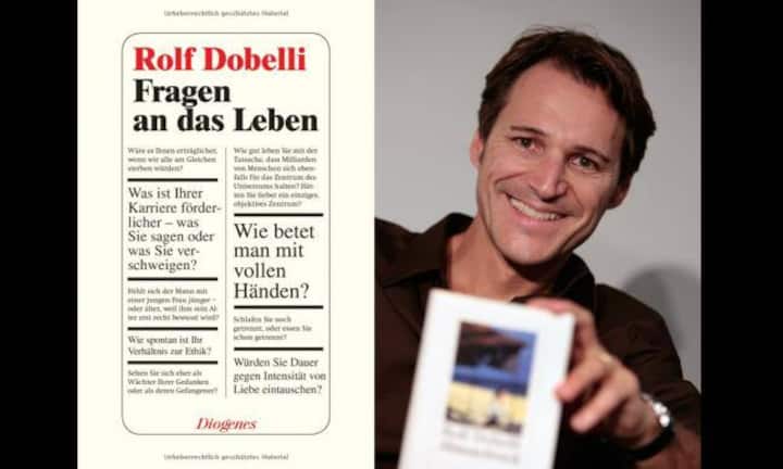 Rang 4: «Fragen an das Leben» von Rolf DobelliAus einem breitgefächerten Themenbereich wirft der Schweizer Rolf Dobelli Fragen auf und regt zur Selbstreflexion an.ISBN: 978-3257069013, Umfang: 208 Seiten, Verlag: Diogenes Verlag, Preis: 25.90 Franken