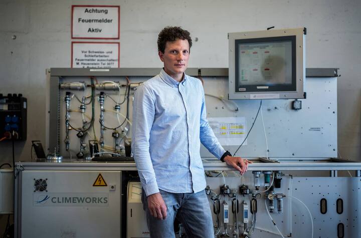 ZÃ¼rich, Schweiz, 2020Christoph Gebald, GrÃ¼nder und Co-CEO Climeworks.