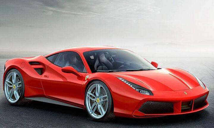 Der Ferrari 488 GTB. Das Kürzel nach der Ziffer steht für Grand Tourismus Berlinetta und bezeichnet ein Sportcoupé. Mit einer Höchstgeschwindigkeit von 335 km/h ist dieser Titel jedoch leicht untertrieben. Preislich startet das Modell bei 222'000 Franken.