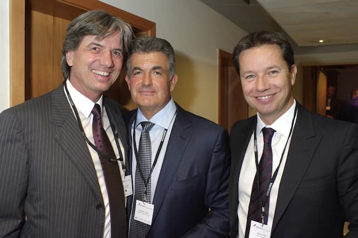 Christoph Theler, Leiter Fin. Institutions&Multinationals, Zürcher Kantonalbank; Guido Persterer, Präsident, efficiency Club der Wirtschaft; Siro Barino, Inhaber, Barino Consulting