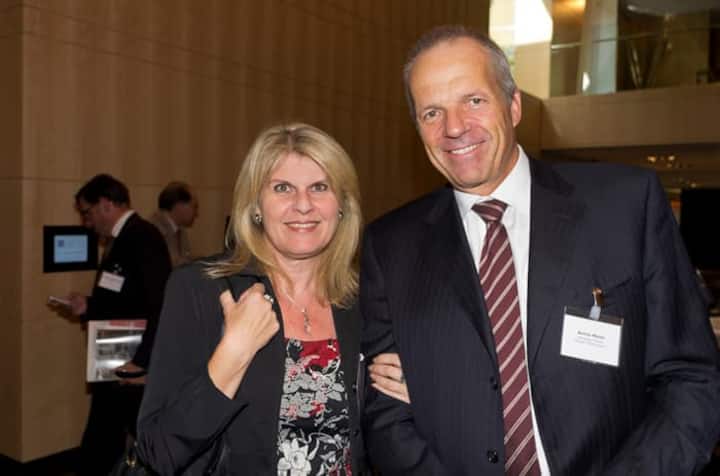 Bettina Fritschi, Geschäftsführerin ASCO; Armin Meier, Managing Director Boyden (Switzerland)