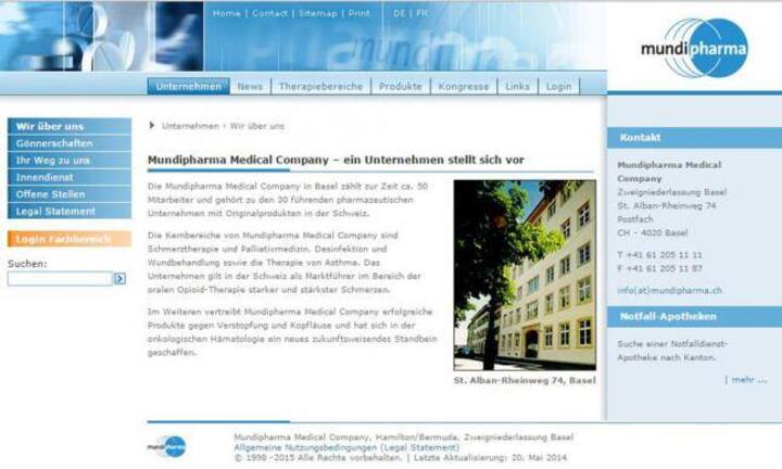 Platz 1: Mundipharma Medical CompanyBiotech / Pharma: 54 Beschäftigte