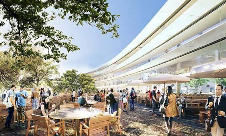 ... fördert. Das moderne Design erinnert...Illustration: Foster + Partners