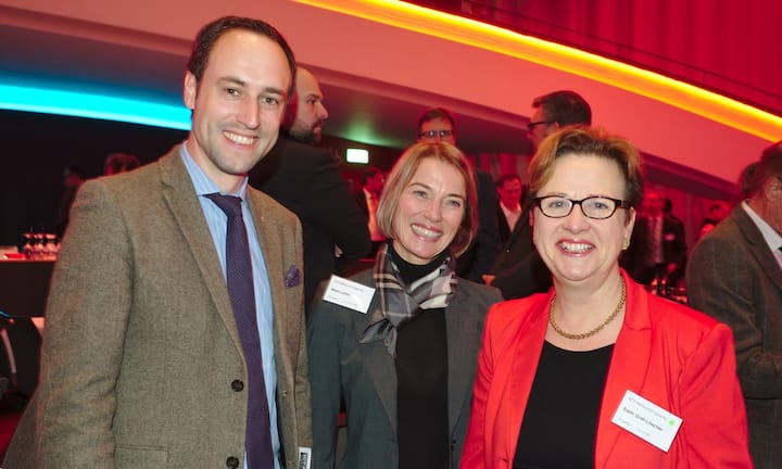 Christian Wasserfallen, Nationalrat FDP;
Maya Lalive, Künstlerin;
Edith Graf-Litscher, Nationalrätin SP