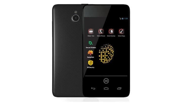 ... basiert auf Android, verschlüsselt Gespräche und Mails und kommt mit sicherem Cloud Service. 629 USD kostet es, die NSA auszusperren. Keystone/blackphone.com