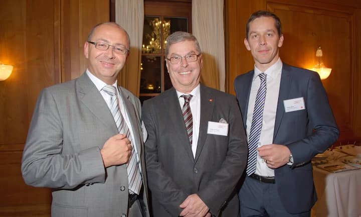 Daniel Mathys, CFO, Keystone AG;
Fausto A. Fischer, Fischer Chemicals AG;
Philipp Meier, Apostroph Luzern AG