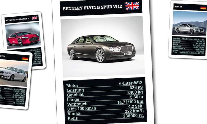 Bentley gehört zwar seit 1998 zum Volkswagen-Konzern und profitiert von Technikbausteinen der Deutschen. Trotzdem wirken die Fahrzeuge nach wie vor very British. Innerhalb der Bentley-Hierarchie ist der mit dem Continental verwandte Flying Spur das kleinere Modell. Trotzdem muss man auf nichts verzichten. Zudem macht ihn ein Allradantrieb St.-Moritz-tauglich.