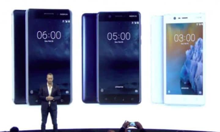 Darüber hinaus bringt Nokia und HMD Global drei Android-Smartphones auf den Markt. Das Nokia 6 war bereits bekannt, die kleineren Nokia 5 und Nokia 3 sind neu präsentiert worden. Nokia fokussiert sich mit günstigen Smartphones stark auf Schwellenländer in Afrika sowie Indien.