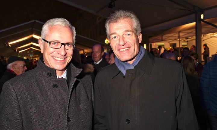 Henri Gétaz, Direktor, Direktion für Europäische Angelegenheiten DFA;
Heinz Karrer, Präsident, economiesuisse