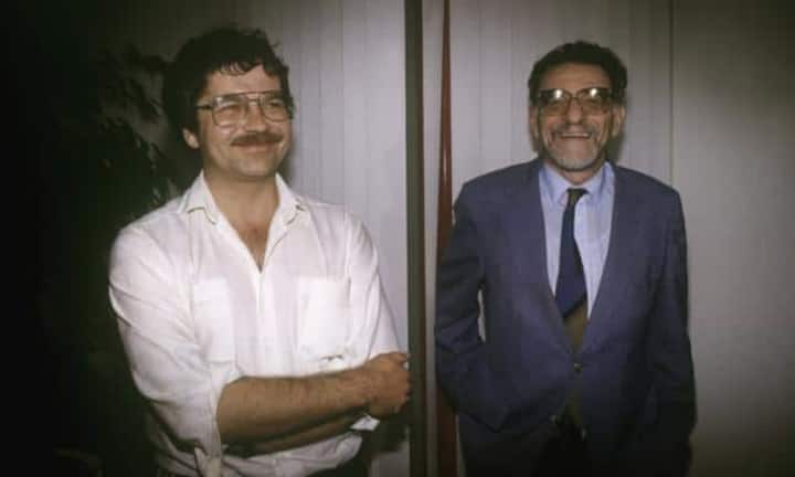 Karl Alexander Müller - Nobelpreis für Physik 1987
Zusammen mit dem deutschen Georg Bednorz wird Müller für die Entdeckung von Supraleitung in keramischen Materialien geehrt.
Keystone