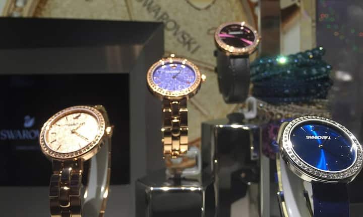 Doch der Fokus gehört natürlich den Grossen wie Swarovski.