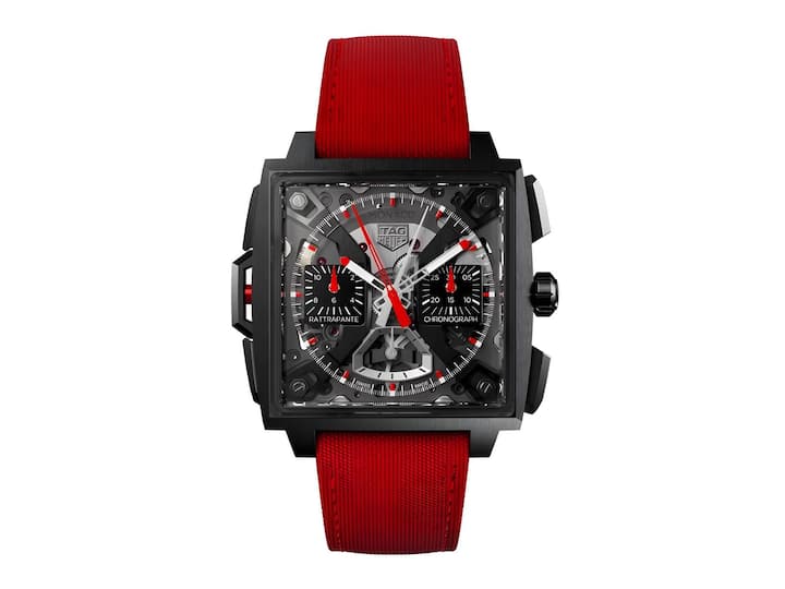 TAG Heuer Monaco Split-Seconds Look, Kaliber, Materialien, Preis – viermal top und schwer zu toppen: In dieser kühnen Neuheit steckt massig TAG-Heuer-Pioniergeist. 135 000 Fr.
