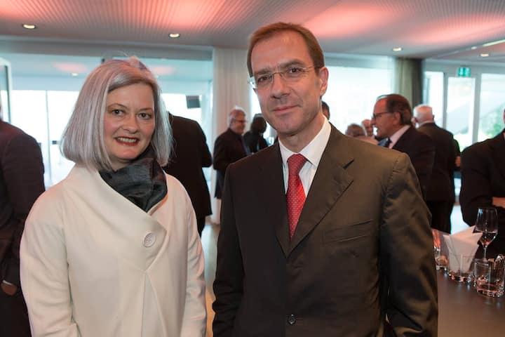 Doris Aebi, Vize Verwaltungsratspräsidentin MGB; Marel Rohner, Löwenfeld AG