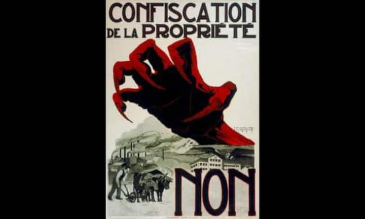 Die Heftigkeit der Auseinandersetzungen spiegelt sich auch in den Abstimmungsplakaten der Zeit wider. Heftig bekämpft wurde von bürgerlicher Seite eine weitere «einmalige Vermögensabgabe» im Jahr 1922, zur Tilgung der Kriegsschulden.