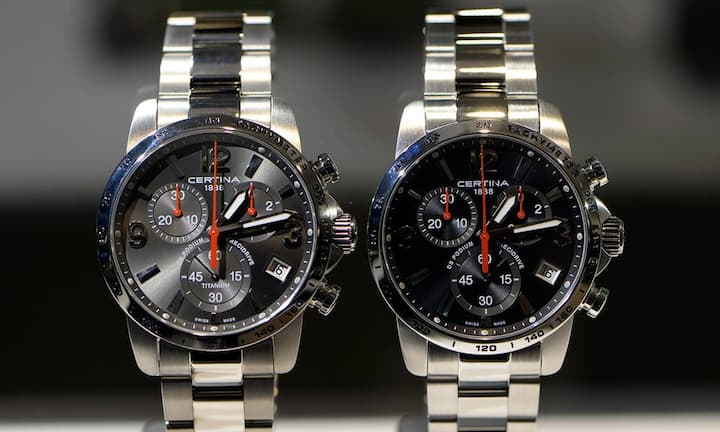 Auch Certina hat neue Modelle zu bieten.