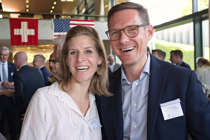 Gioia Deucher, swissnex San Francisco;Thomas Först, Switzerland Global Enterprise