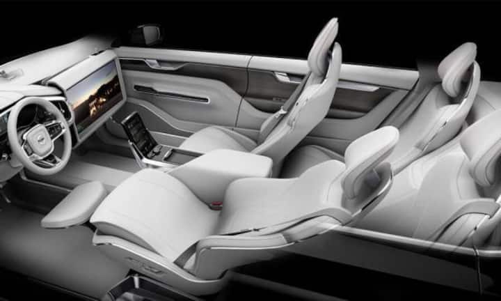 Sitze, die das Auto zum Wohnzimmer machenDas kann es: Auf diesen Sitzen lässt sich fahren und entspannen. Im Relaxmodus kippt der Sitz nach hinten, auf dem Armaturenbrett lässt sich dann ein Film schauen.