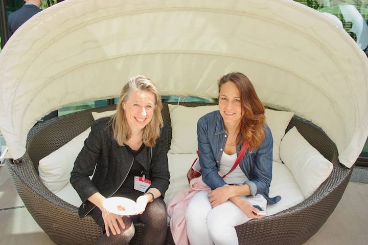 Katja Feige, Euroforum; Rahel Peter-Zangerl, Euroforum.