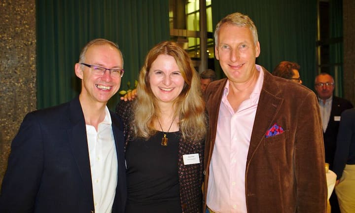 Matthias Hug, Lakefield Partners AG;
Silvia Finke, ELCA Informatik AG;
Uwe Splittdorf, Bodybalance   Bilder: Markus Senn